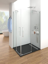 Mampara de Ducha VETRUM ANGULAR - 2 FIJOS + 2 CORREDERAS - BañoClick
